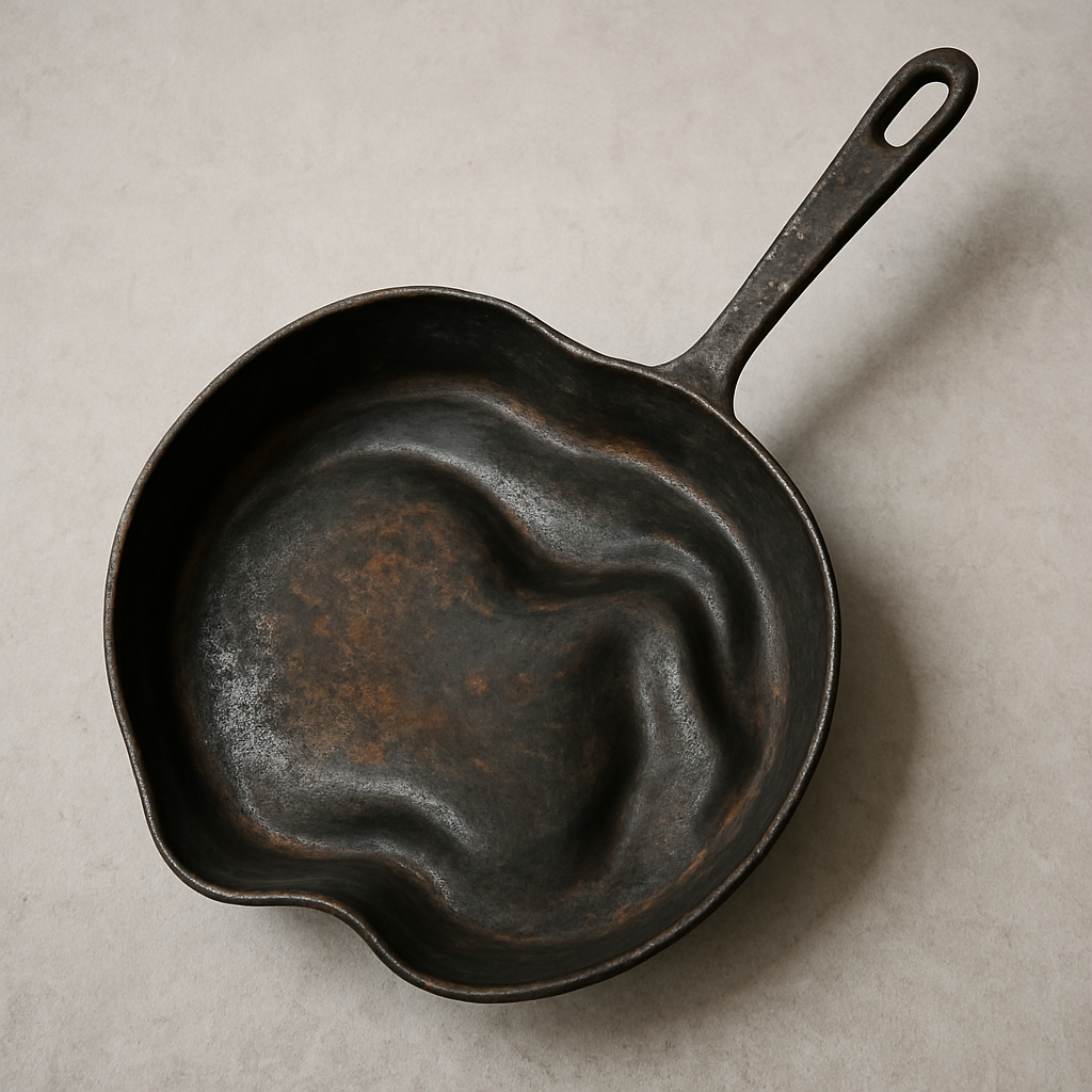 How to Fix a Warped Frying Pan