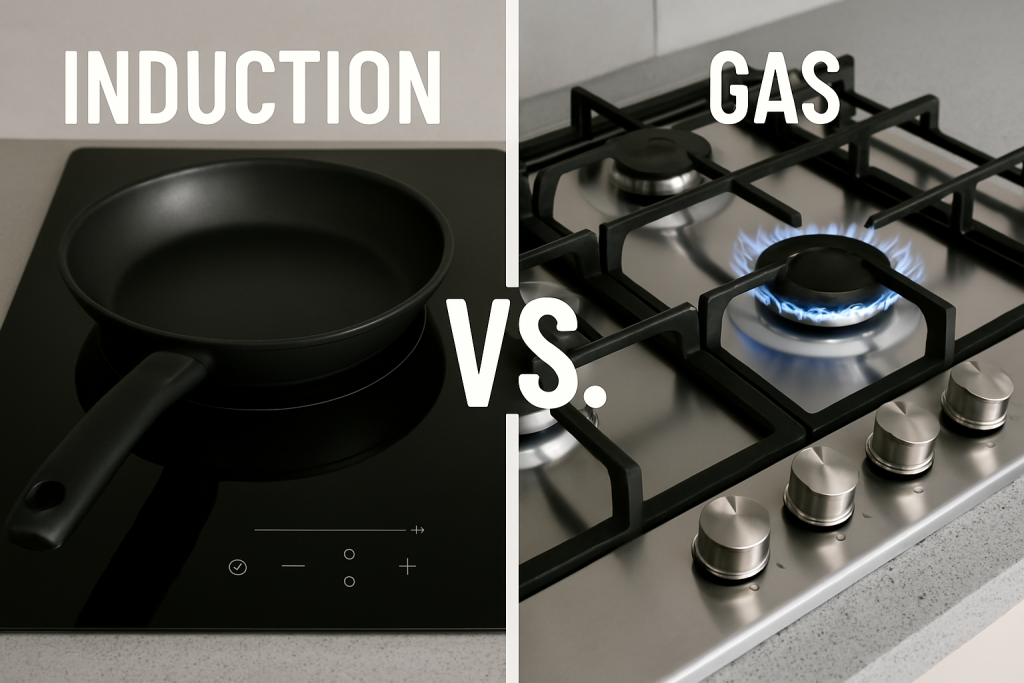 Induction vs. Gas Cooktops